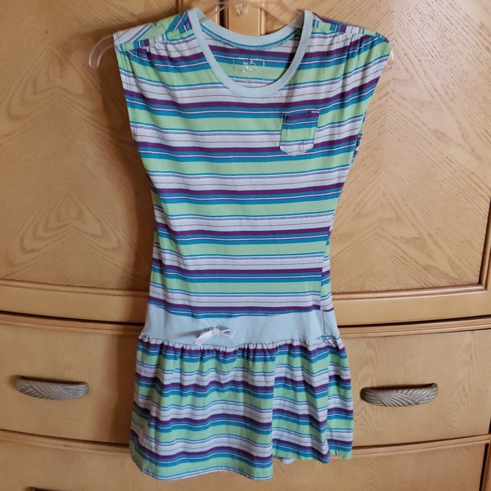 Girls short sleeved dress
